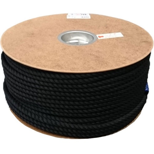 エステルロープ ドラム ブラック 9mm