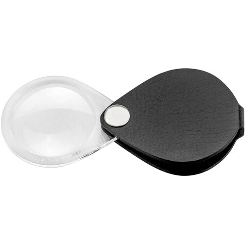 ハンディルーペ 6× 30mm径 ブラッ