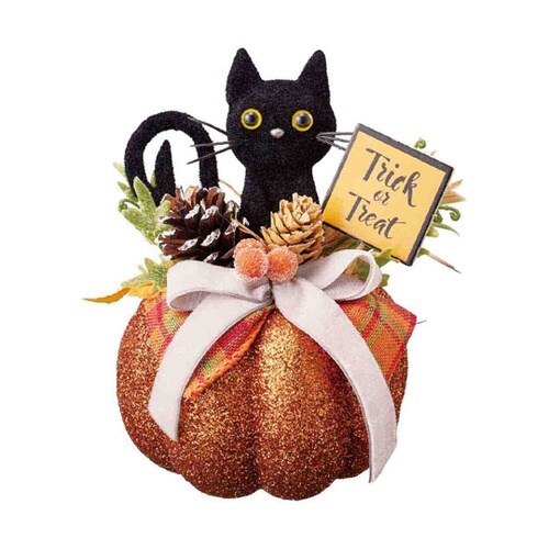 パンプキンベースアレンジ 高さ15cm