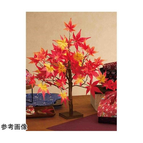 卓上紅葉立ち木 秋飾り 高さ43cm 5