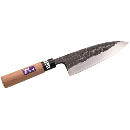 霞研槌目出刃包丁 165 HT−6301