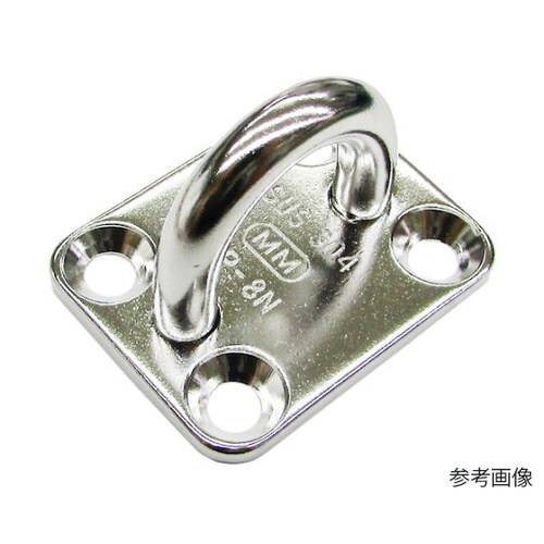 ステンレス アイプレート(小ねじ付)9m