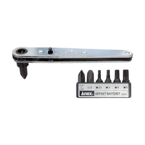 オフセットラチェットドライバー7本組 4