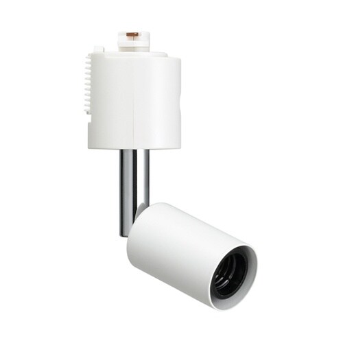 スポットライトショートE17電球なし白