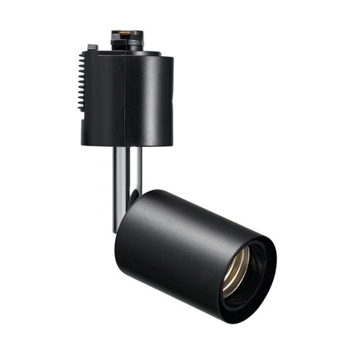 スポットライトショートE26電球なし黒