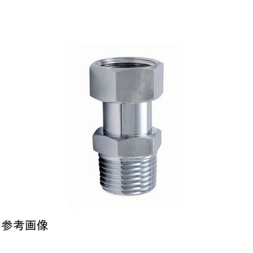 袋ナット付アダプタ 黄銅 EPDMパッキ