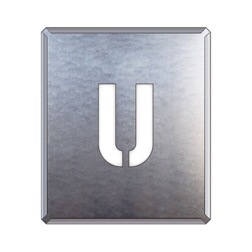 吹付け用プレート U 349−35A