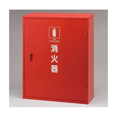 鉄製消火器BOX 20型2本用 376−