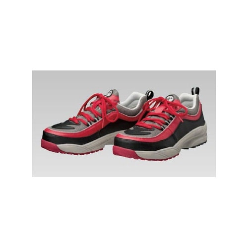 ワークシューズ(メッシュ赤) 28cm