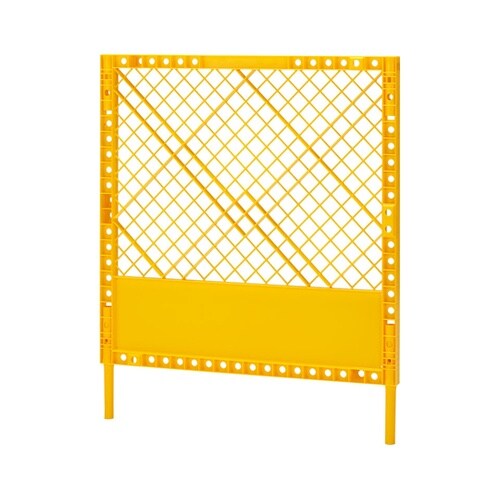 プラスチックフェンス(黄) 383−36
