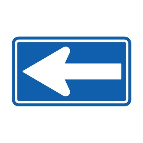 道路用標識 一方通行 395−421