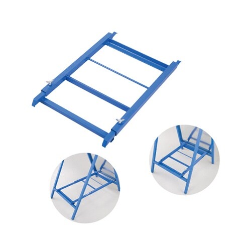 看板用ウェイト台 青 伸縮式 395−9