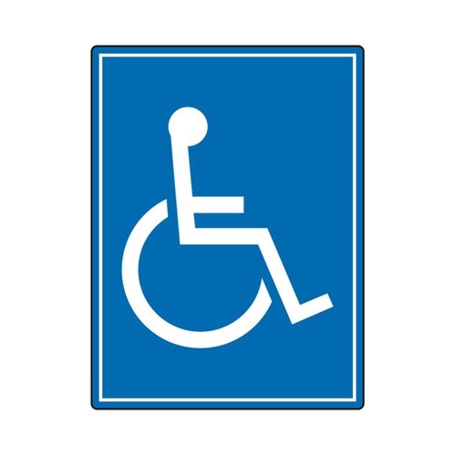 路面貼用シートユニロードフィット 身障者