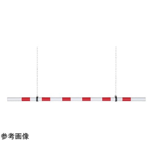 高さ制限バー 赤・白 866−27B