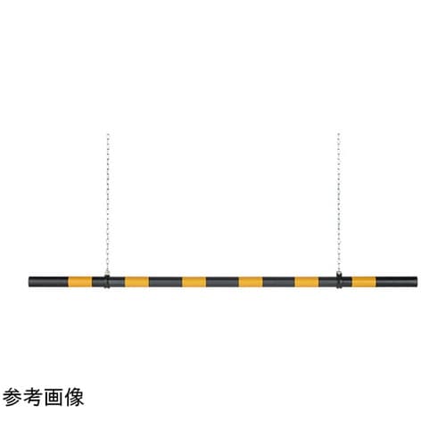 高さ制限バー 黄・黒 866−28B