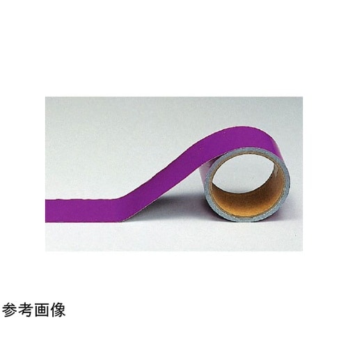 配管識別テープ 赤紫(大) 445−09