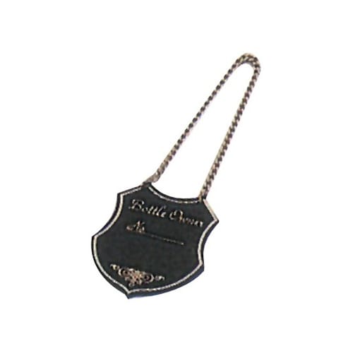 ボトルタッグ(20ケ入)ブラック 50×