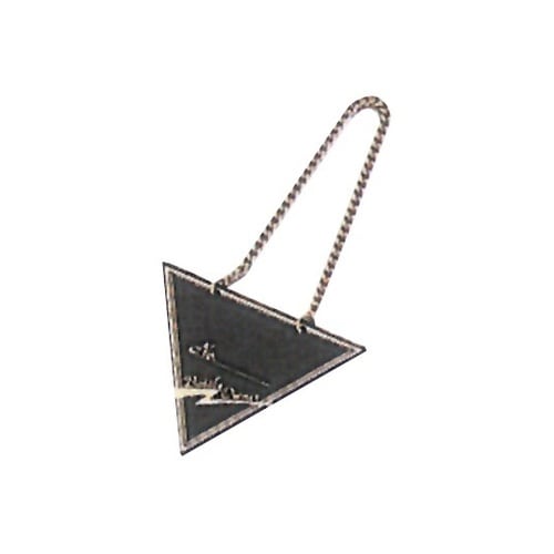 ボトルタッグ(20ケ入)ブラック 一辺6