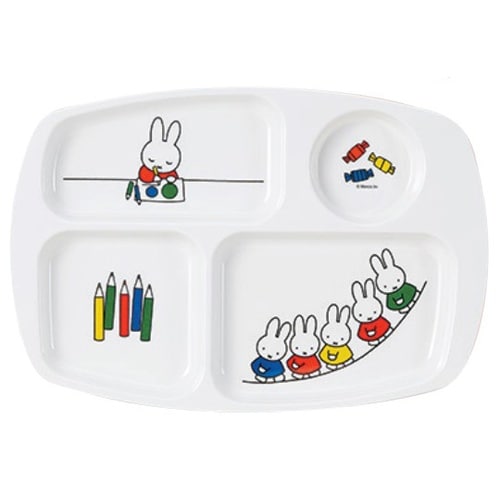 メラミンお子様食器「ミッフィーとおともだ