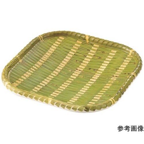 竹風メラミンプレート青皮(正角)大 91