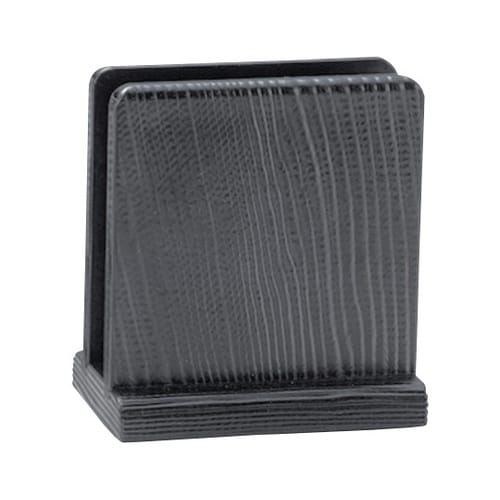 樹脂製メニュー立て 黒 M44−116