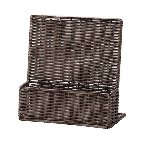 パンフレット多目的スタンド(ダークブラウ