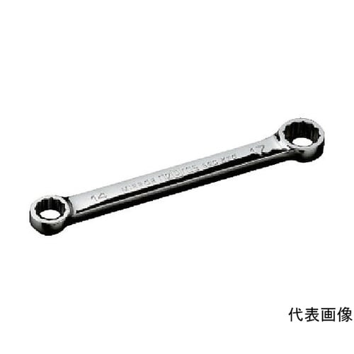 ストレートショート両口めがねレンチ 対辺