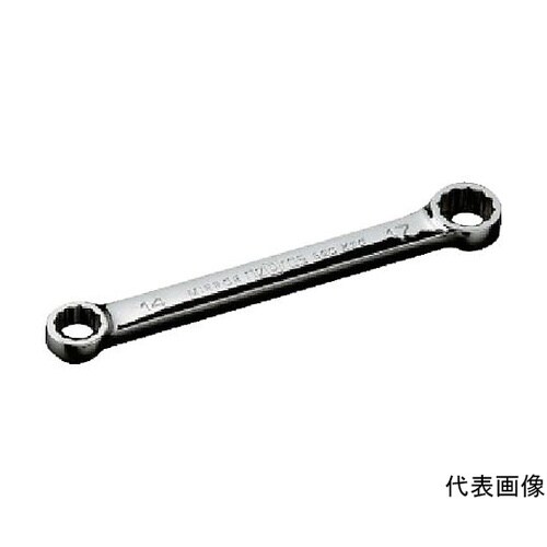 ストレートショート両口めがねレンチ 対辺