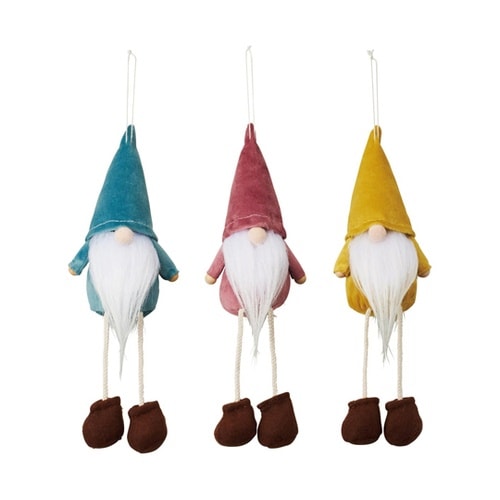 3個セット 足ブラトムテオーナメント 北