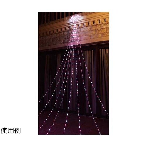 LEDナイアガラライト ピンク&ホワイト