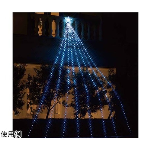 LEDナイアガラライト ブルーグラデーシ