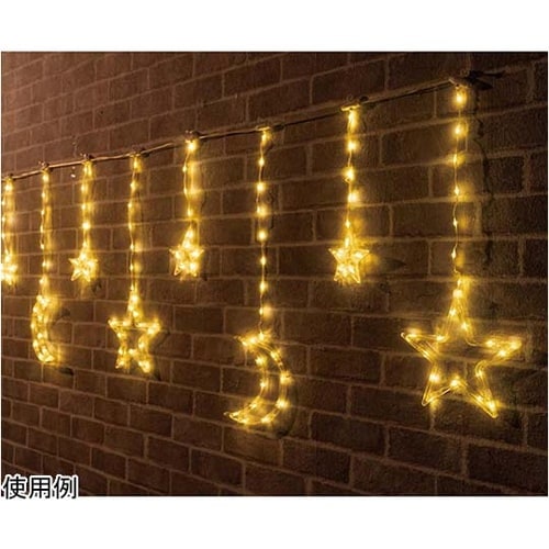 LED10連フェアリーカーテンライト ム