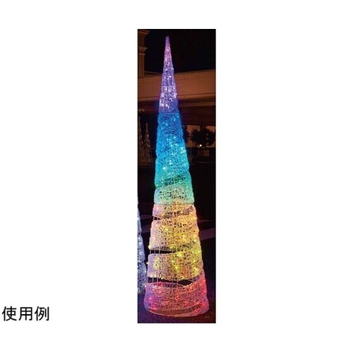 LEDスパイラルツリー H210cm ク