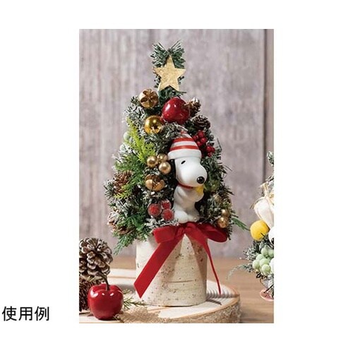 ミニツリー スヌーピー 24cm レッド