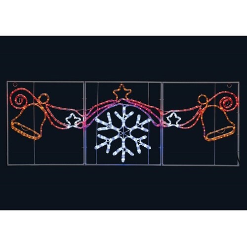 LEDチューブライト スノーフレークベル