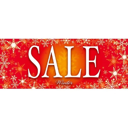 ウィンターセール パラポスター 両面