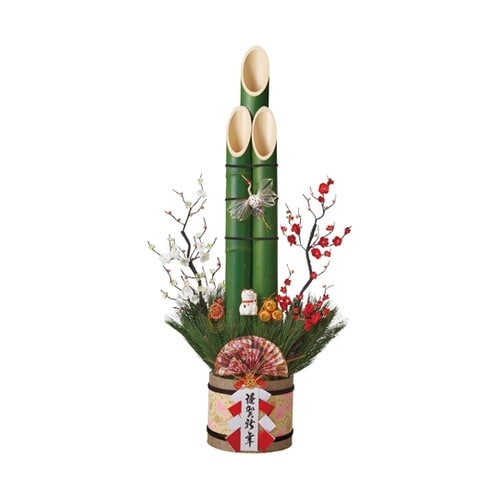 彩竹門松 高さ150cm 38−178−