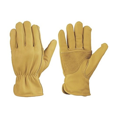 キャンプ・作業用 牛本革当付手袋 Lサイ