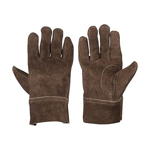 オイル加工牛床革手袋 M CS−910