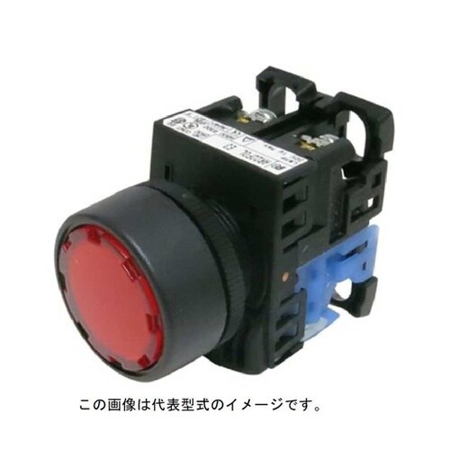 コマンドスイッチφ22丸フレーム平形照光