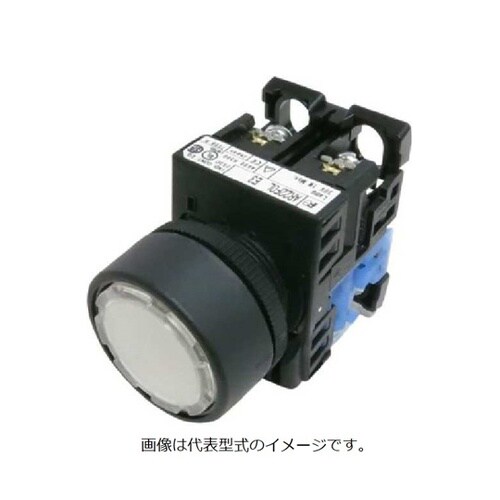 コマンドスイッチφ22丸フレーム平形照光