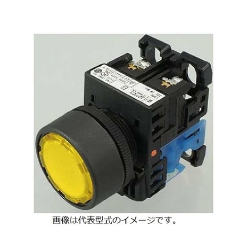 コマンドスイッチφ22丸フレーム平形照光