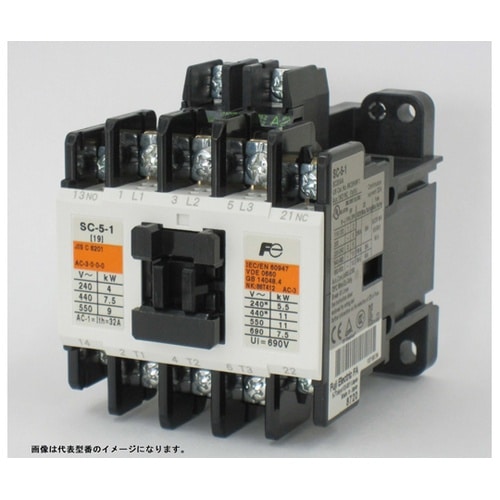 標準形電磁接触器 SC−5−1 コイルA