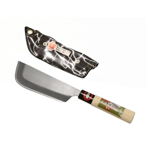 宝長久 ステン野菜収穫包丁 鋼付 #15