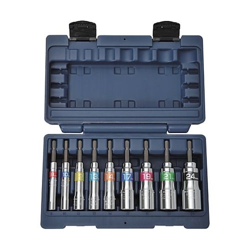 電動ドリル用強軸ソケットセット ETS−