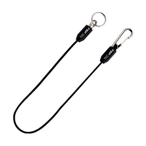 ゴム製スリムセーフティコード(ブラック)