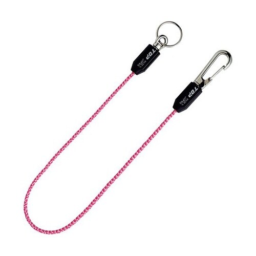 ゴム製スリムセーフティコード(迷彩ピンク