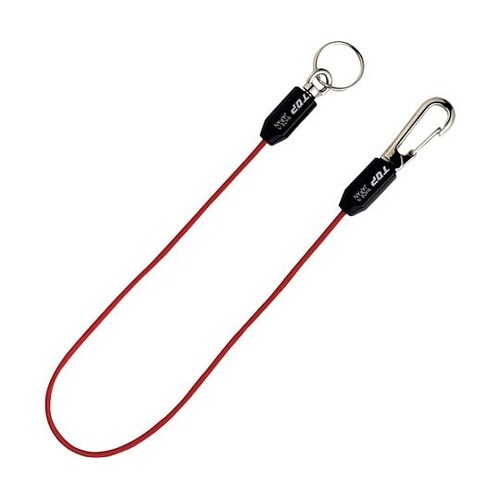 ゴム製スリムセーフティコード(レッド)