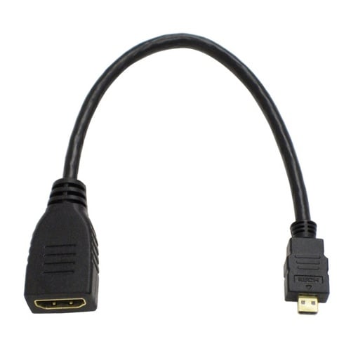 HDMI−HDMIマイクロ変換ケーブル