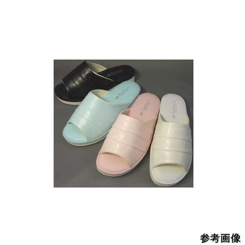 衝撃吸収幅広スリッパ L ホワイト 64